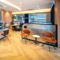 RHB Bank Berhad - Jurong | Product Seen: [Esther Lounger / Halved-Arm Chair & Gleam Coffee Table – Faux Marble (Ceramic)]